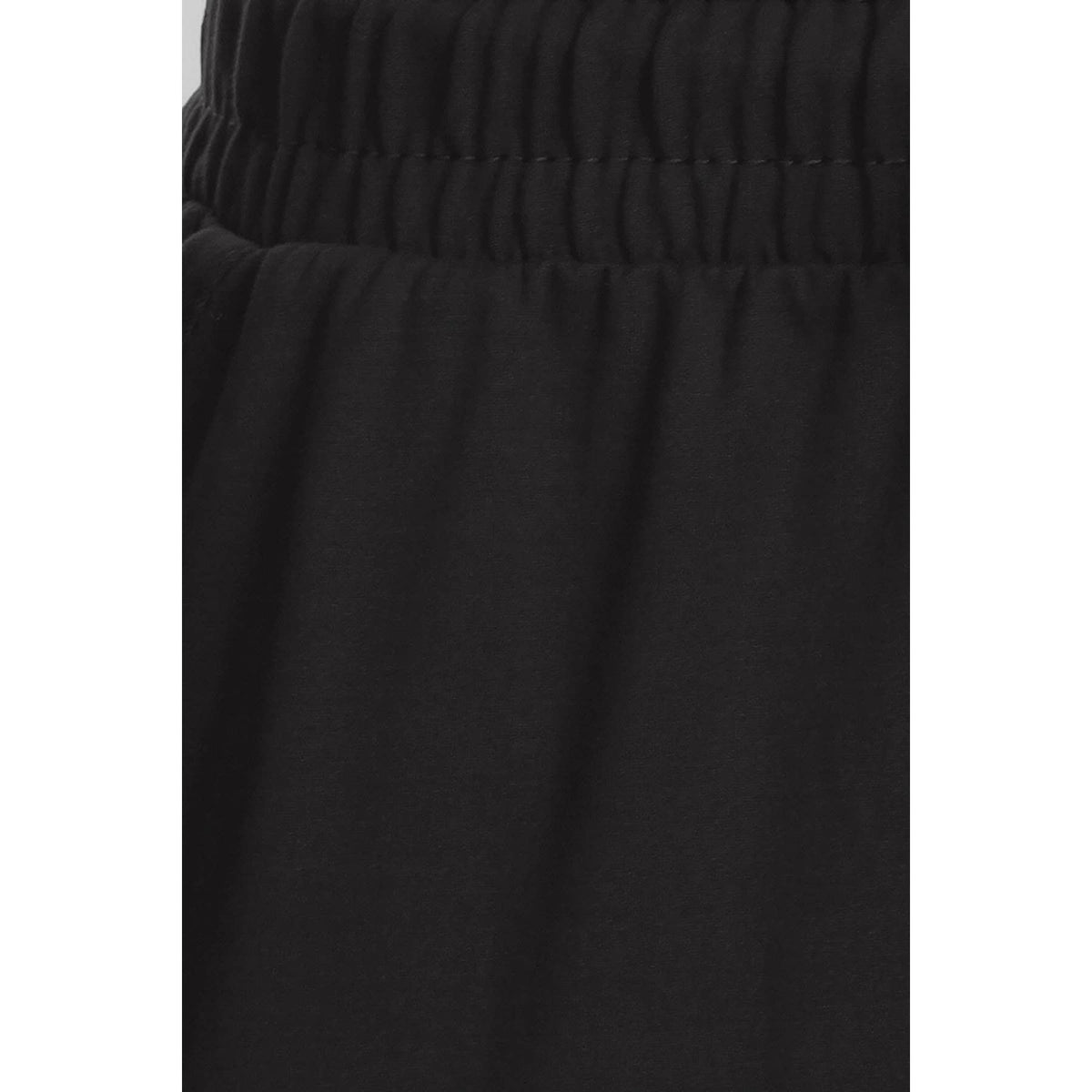 Buttery Soft Solid Joggers with Drawstring: Black