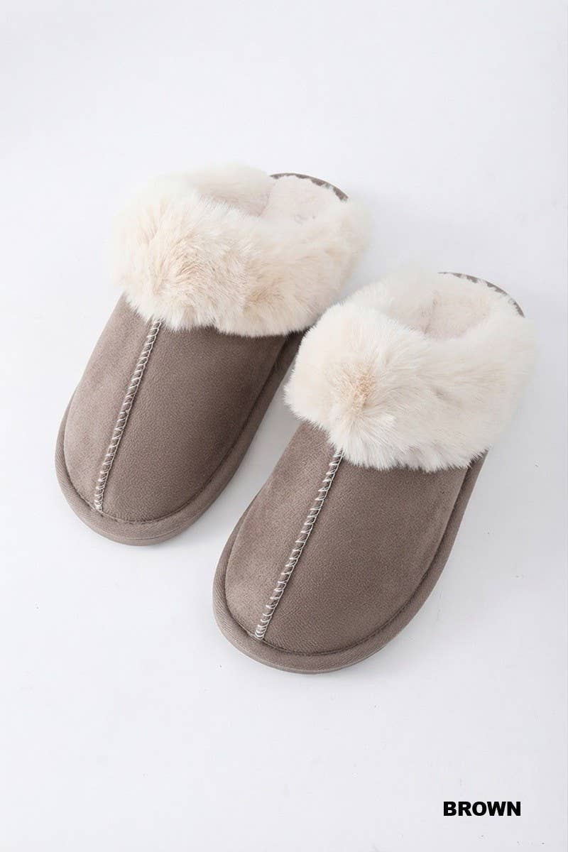 Cozy Faux Fur Slippers