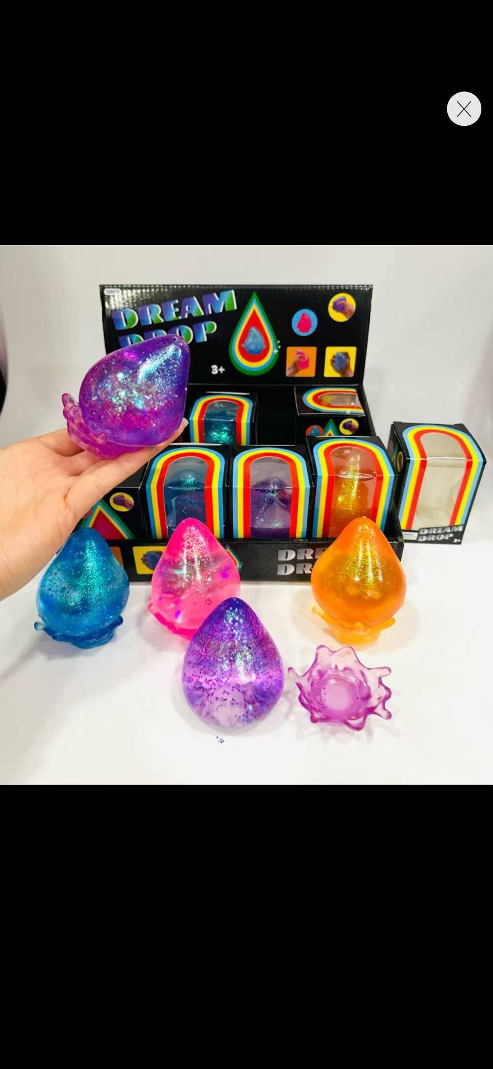 Dream Drop Squish Toy w/ Stand | A013