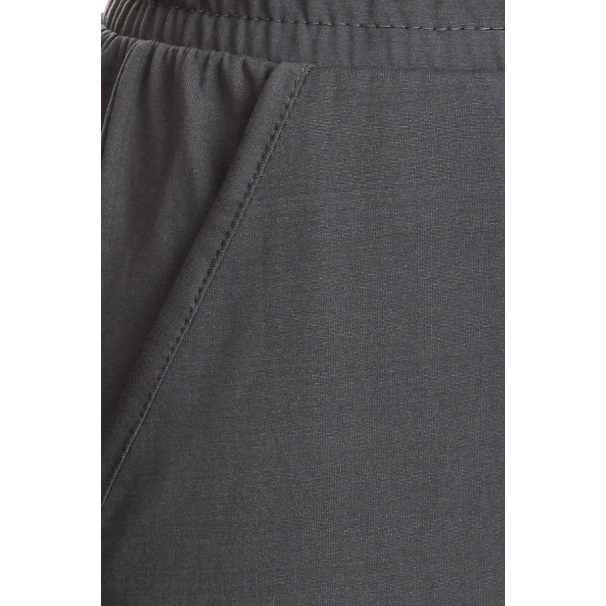 Buttery Soft Solid Joggers with Drawstring: Charcoal