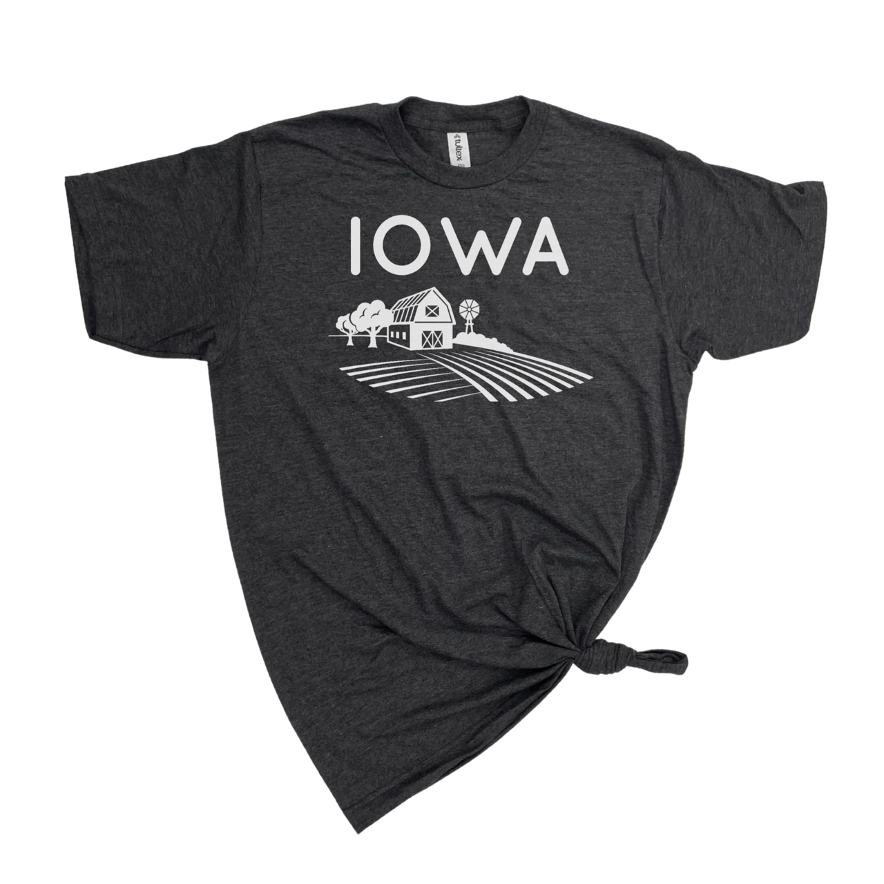 IOWA FARMLAND T-SHIRT MAUVE