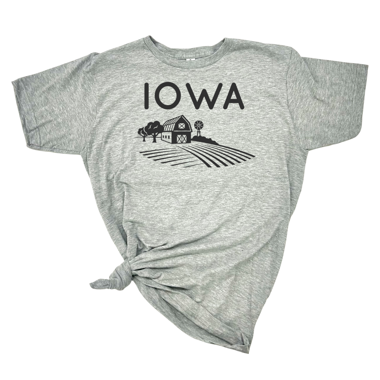 IOWA FARMLAND T-SHIRT MAUVE