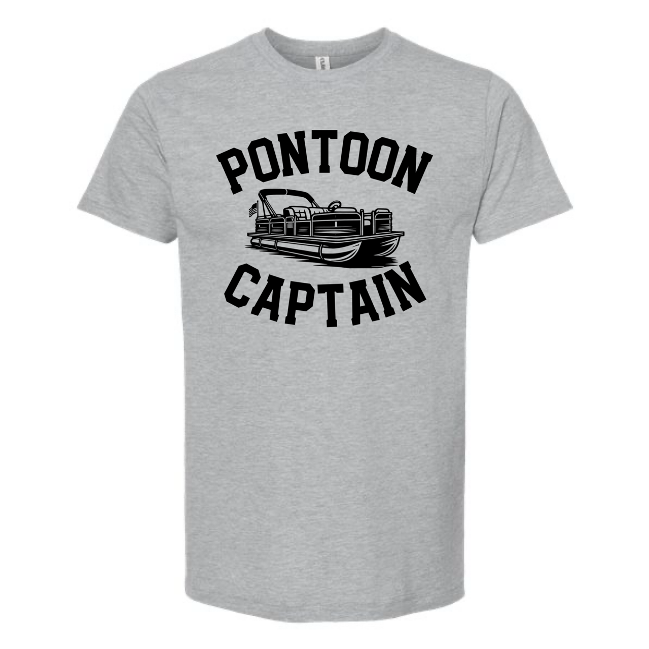 PONTOON CAPTAIN T-SHIRT | LAKE DAY | RIVER | BEACH: MAUVE