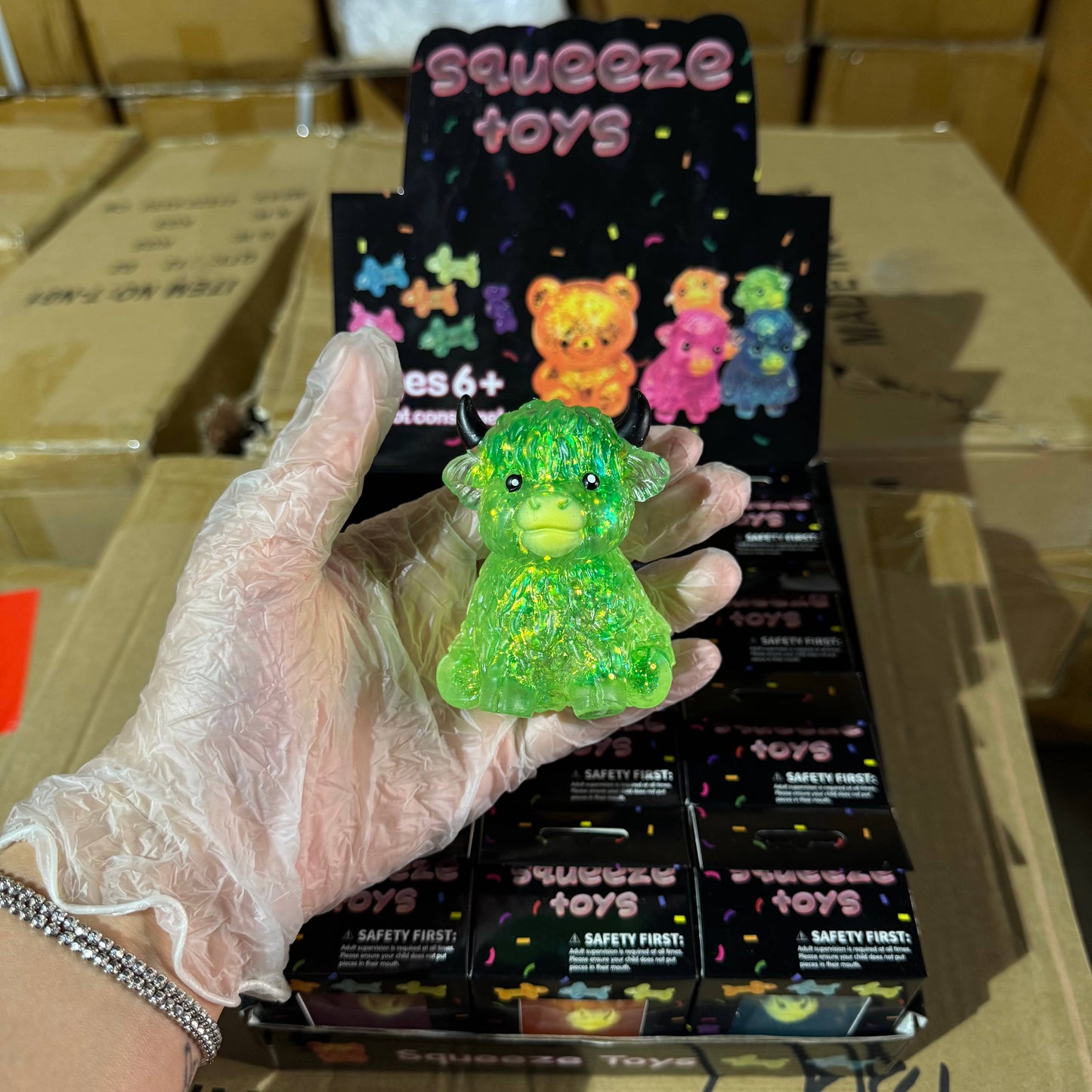 Sugar Squeeze Highland Cow Toy | A081