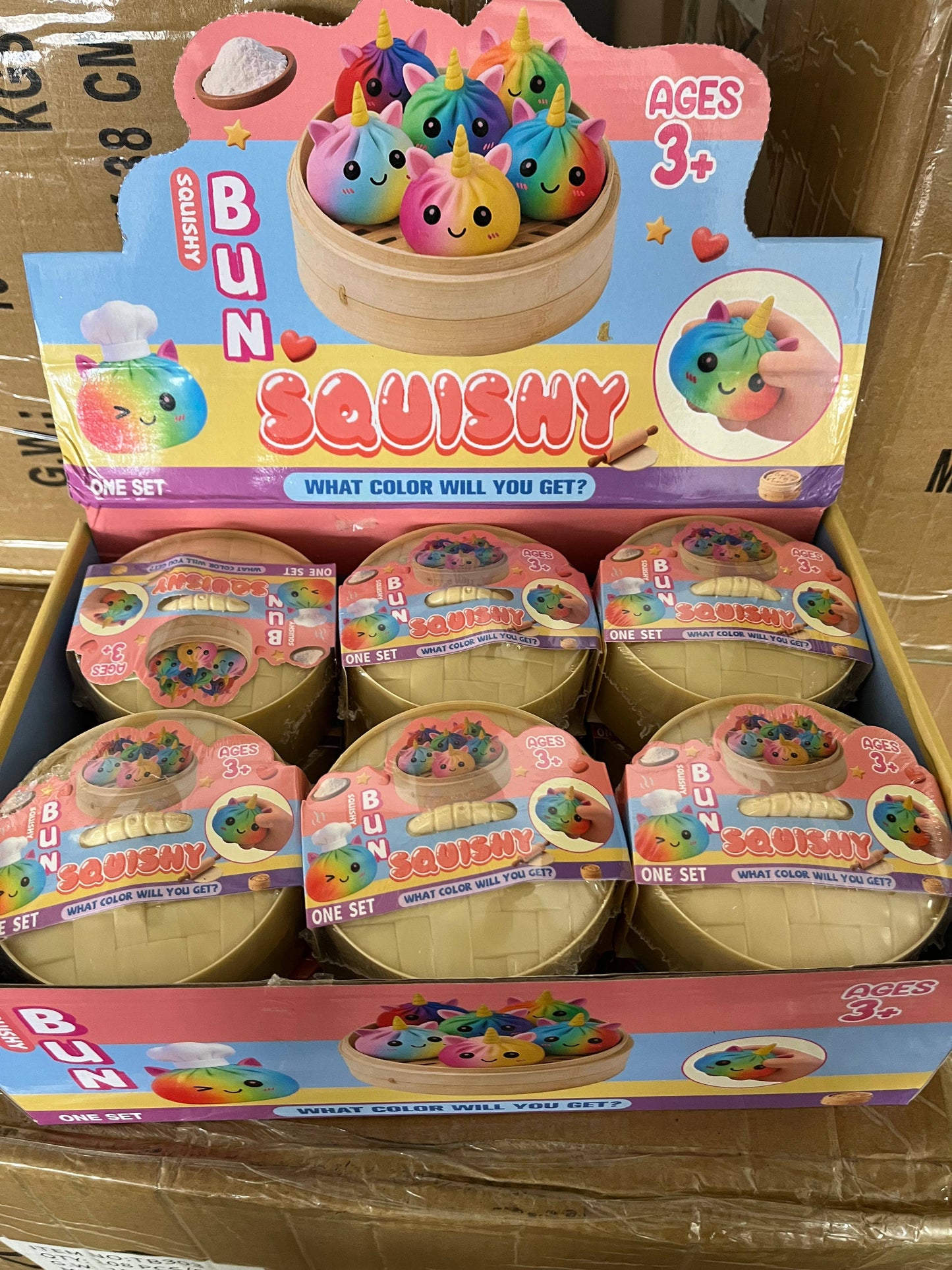 Squishy Rainbow Unicorn Dumpling Toy | HOT | Mystery | A066