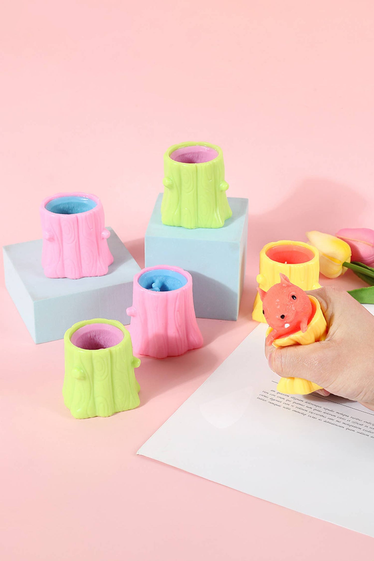 Cube Cheese Squishy