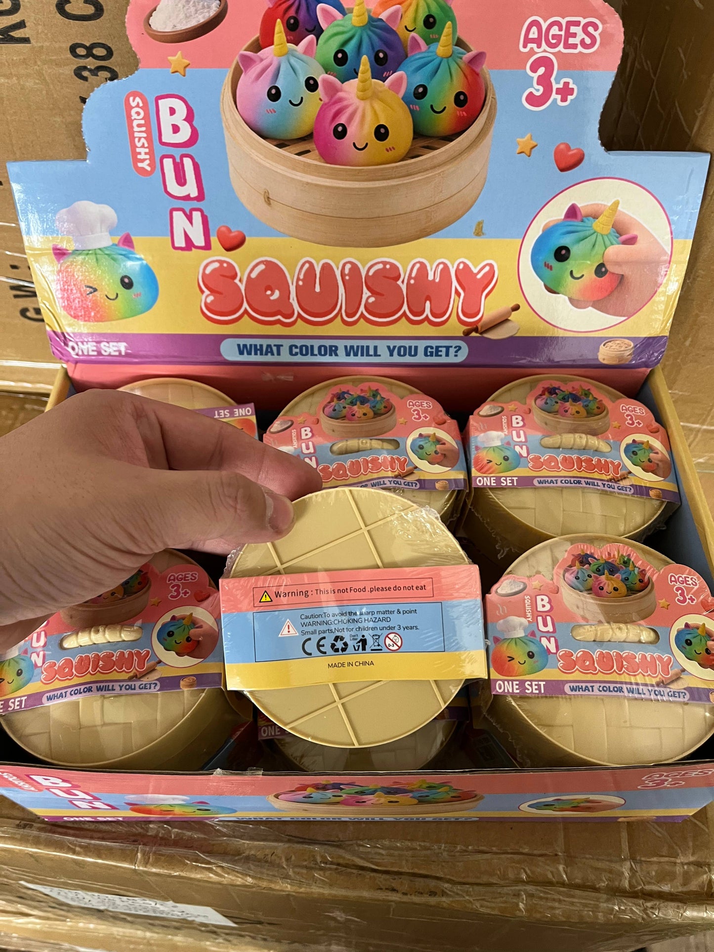 Squishy Rainbow Unicorn Dumpling Toy | HOT | Mystery | A066