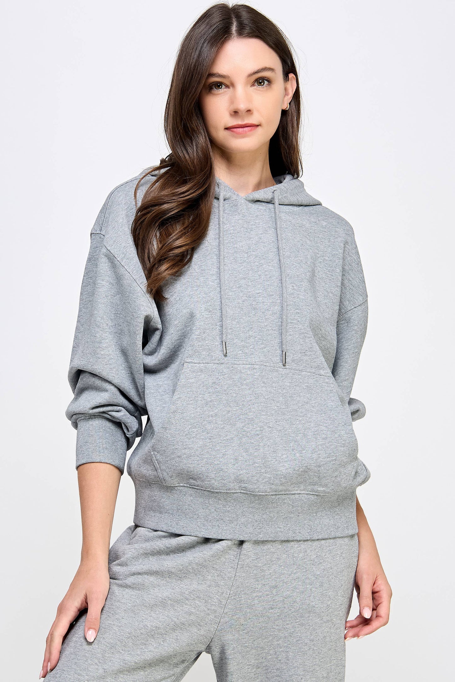 P9005T EVERYDAY SOFT FRENCH TERRY PULL-OVER HOODIE: Black / SMALL