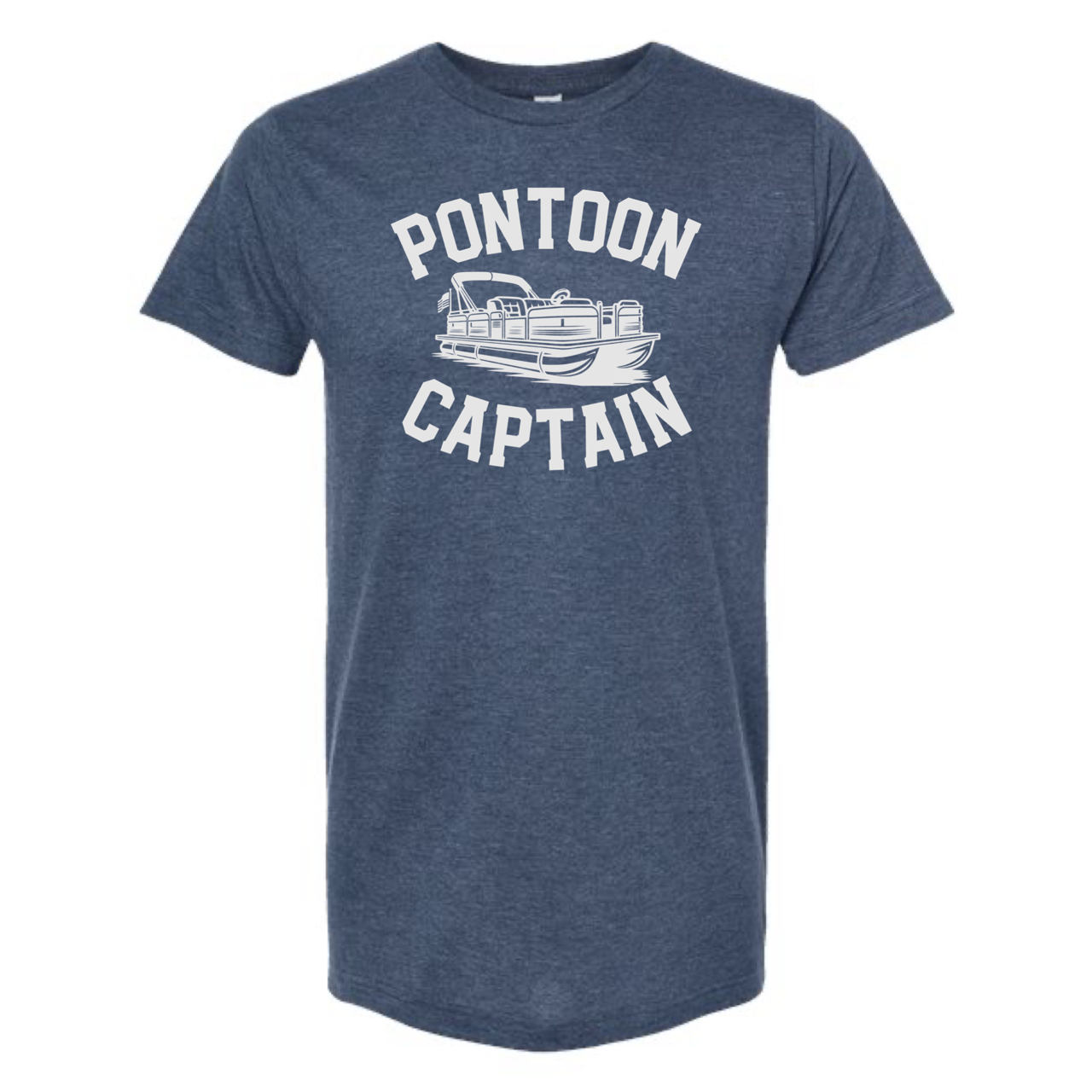 PONTOON CAPTAIN T-SHIRT | LAKE DAY | RIVER | BEACH: MAUVE