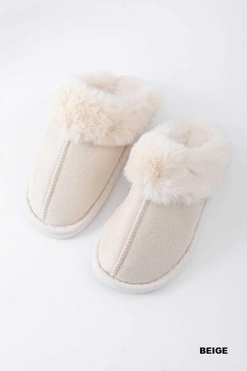 Cozy Faux Fur Slippers