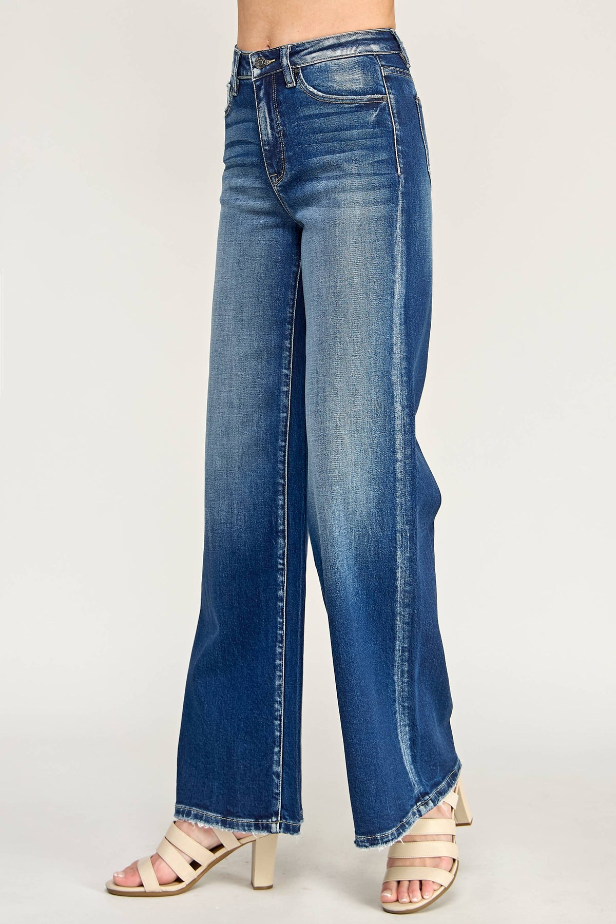 P7028W-DM SUPER SOFT TOUCH HIGH RISE COMFORT WIDE LEG#1
