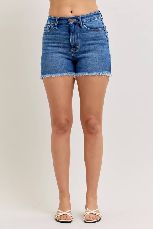 HW Slim Jeans Short: DK / S