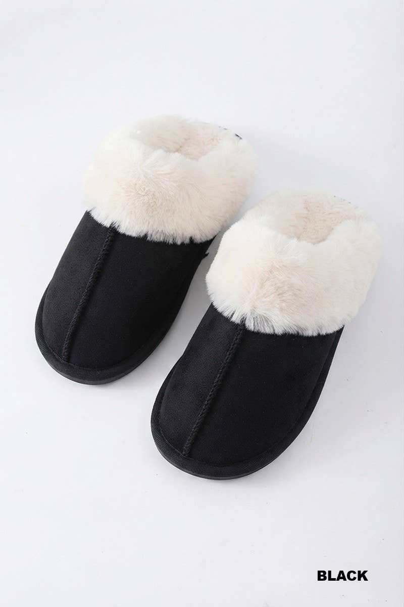 Cozy Faux Fur Slippers