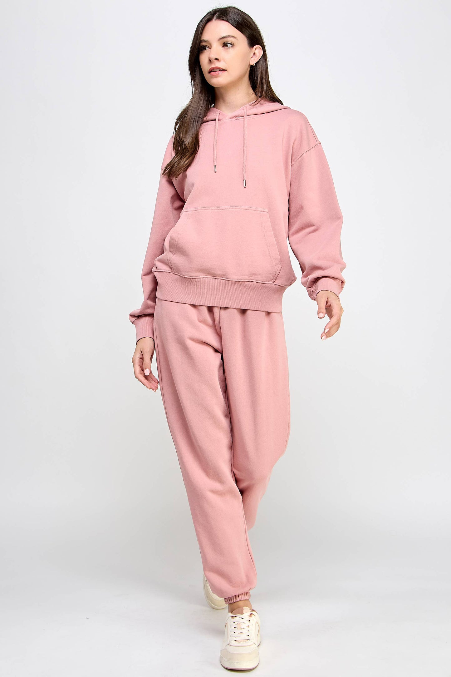 P9005T EVERYDAY SOFT FRENCH TERRY PULL-OVER HOODIE: Gray / MEDIUM