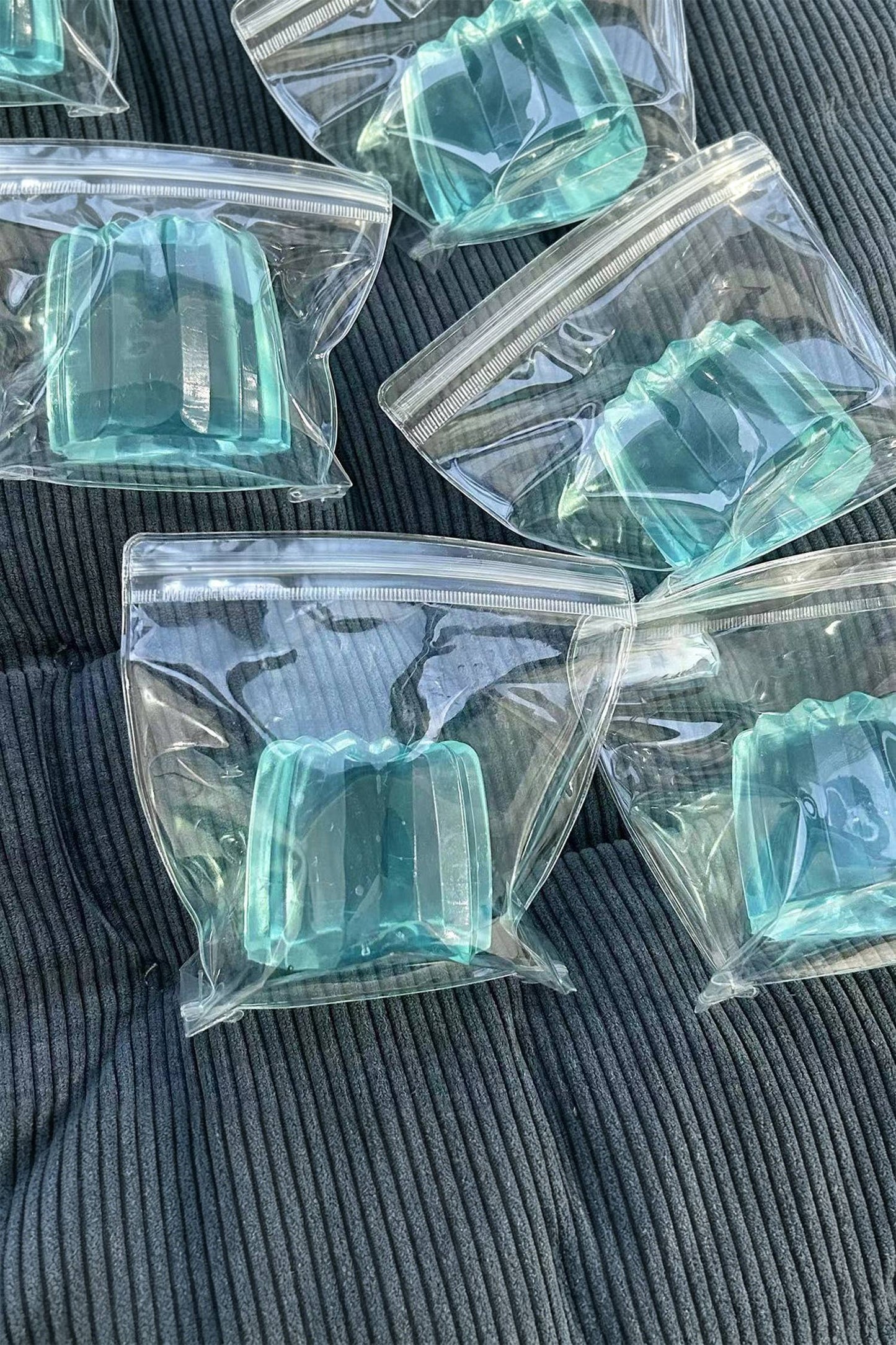 Clear Glacier Cannelé S Squishy