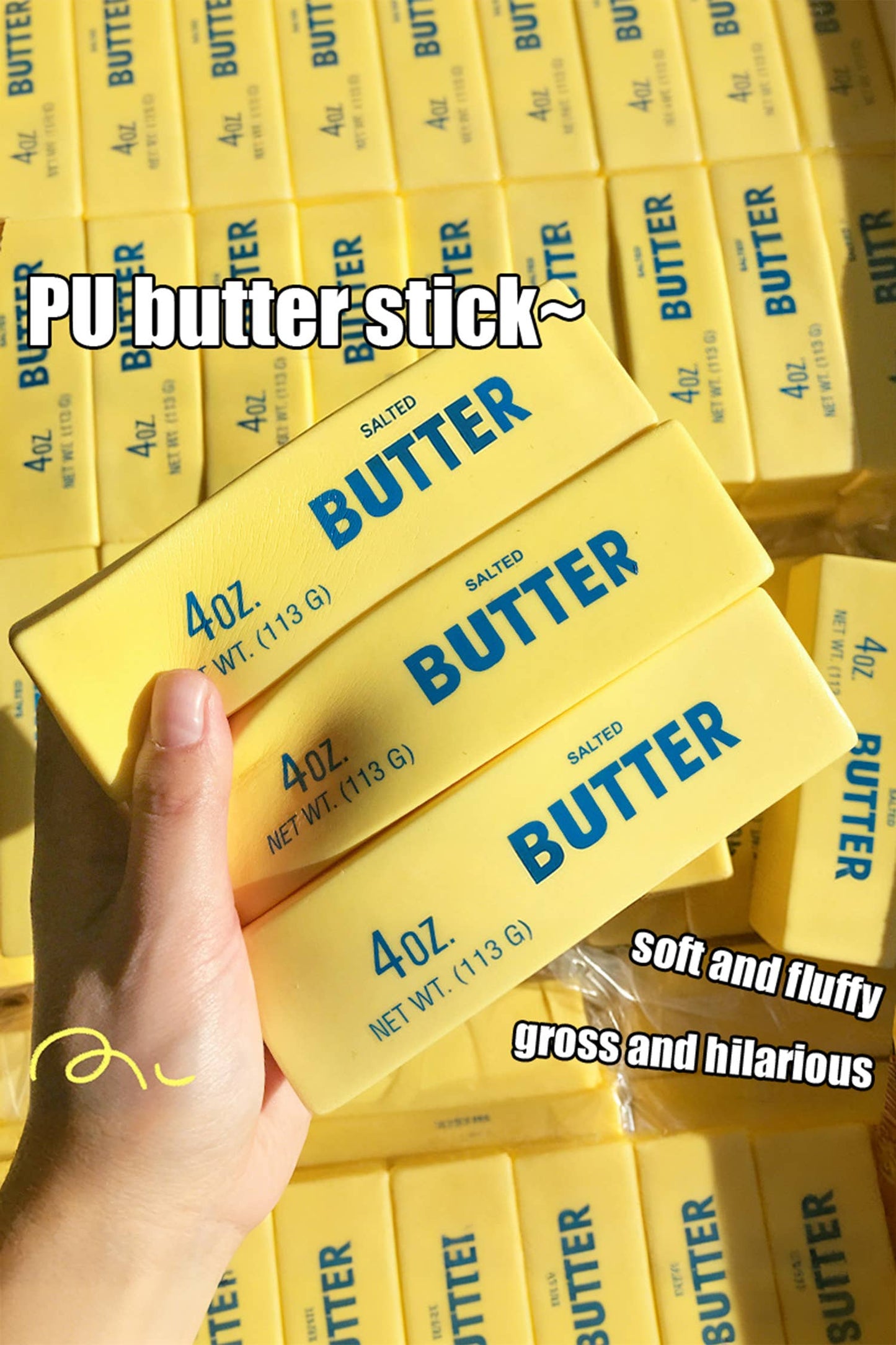 Cube Cheese Squishy