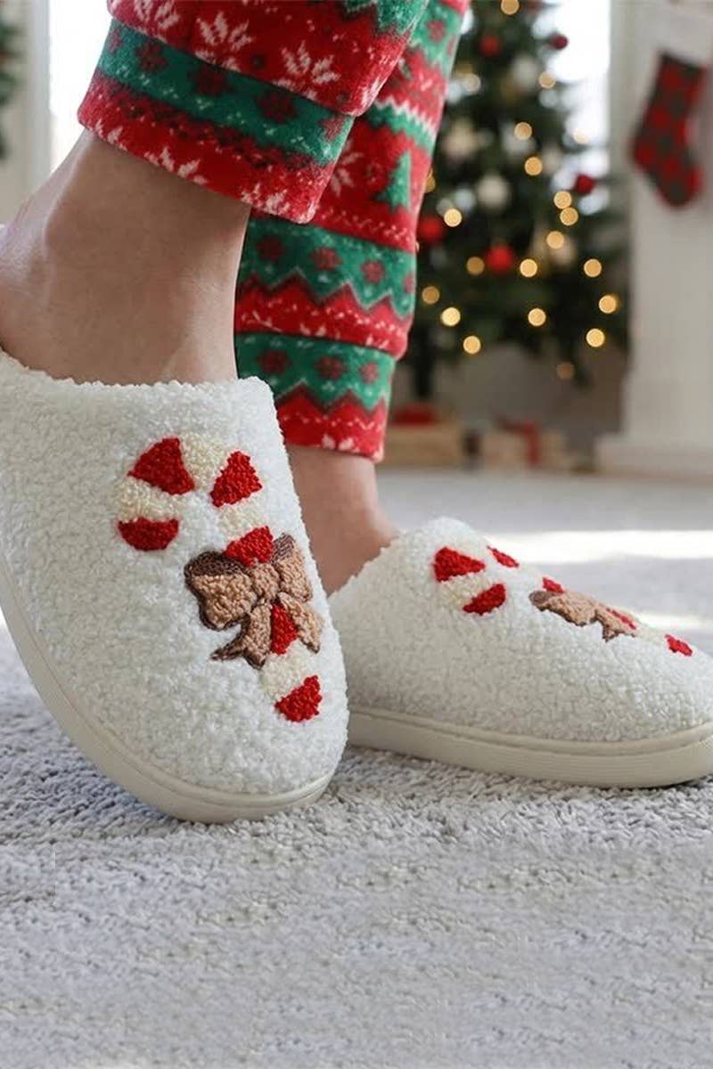 Cute Novelty Soft Plush Cozy Slippers one size