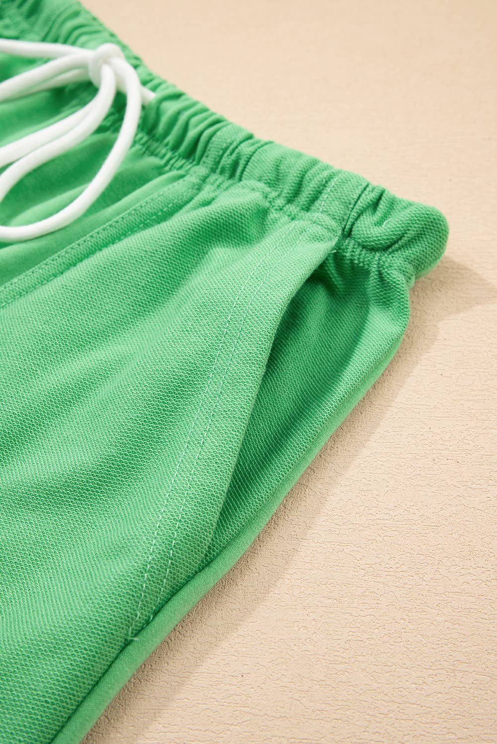 Comfy V Neck Tee & Pockets Shorts Set