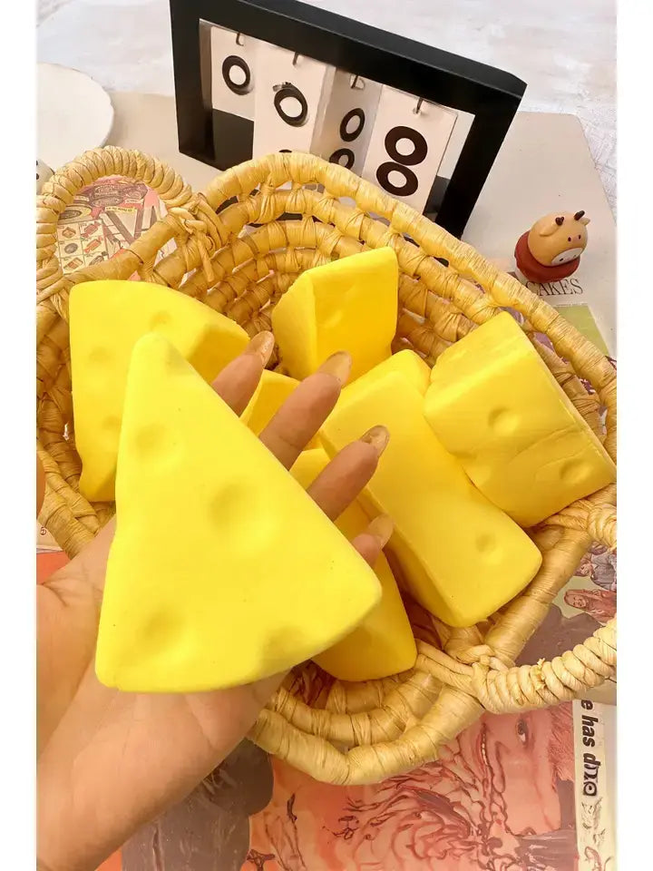 Cube Cheese Squishy