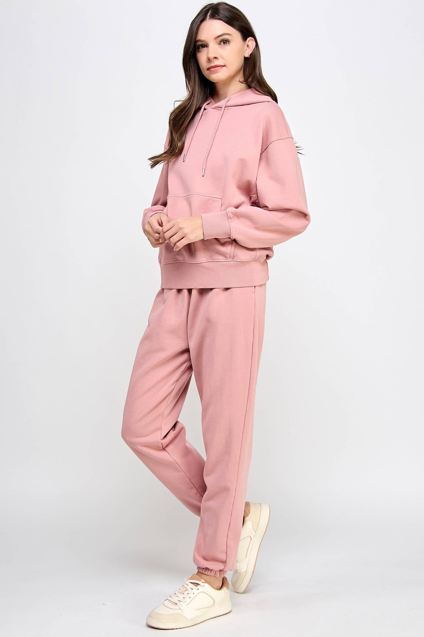 P9005T EVERYDAY SOFT FRENCH TERRY PULL-OVER HOODIE: Gray / MEDIUM