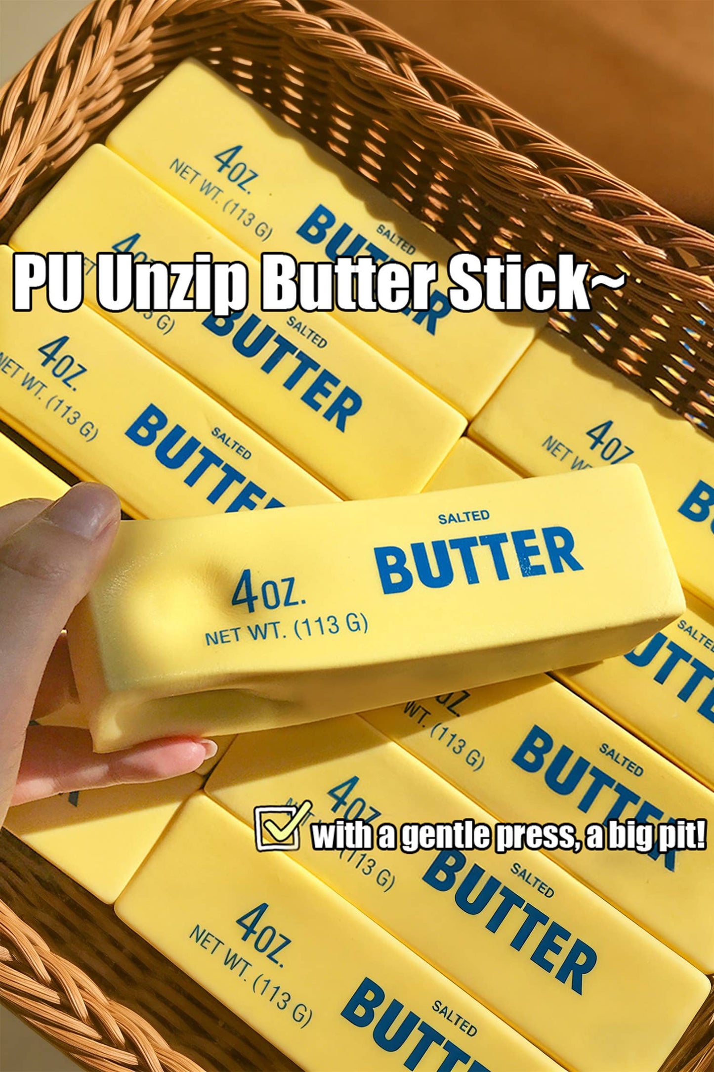 Cube Cheese Squishy