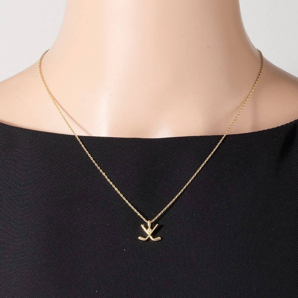 Assorted Five Piece Golf Charms Necklace: S
