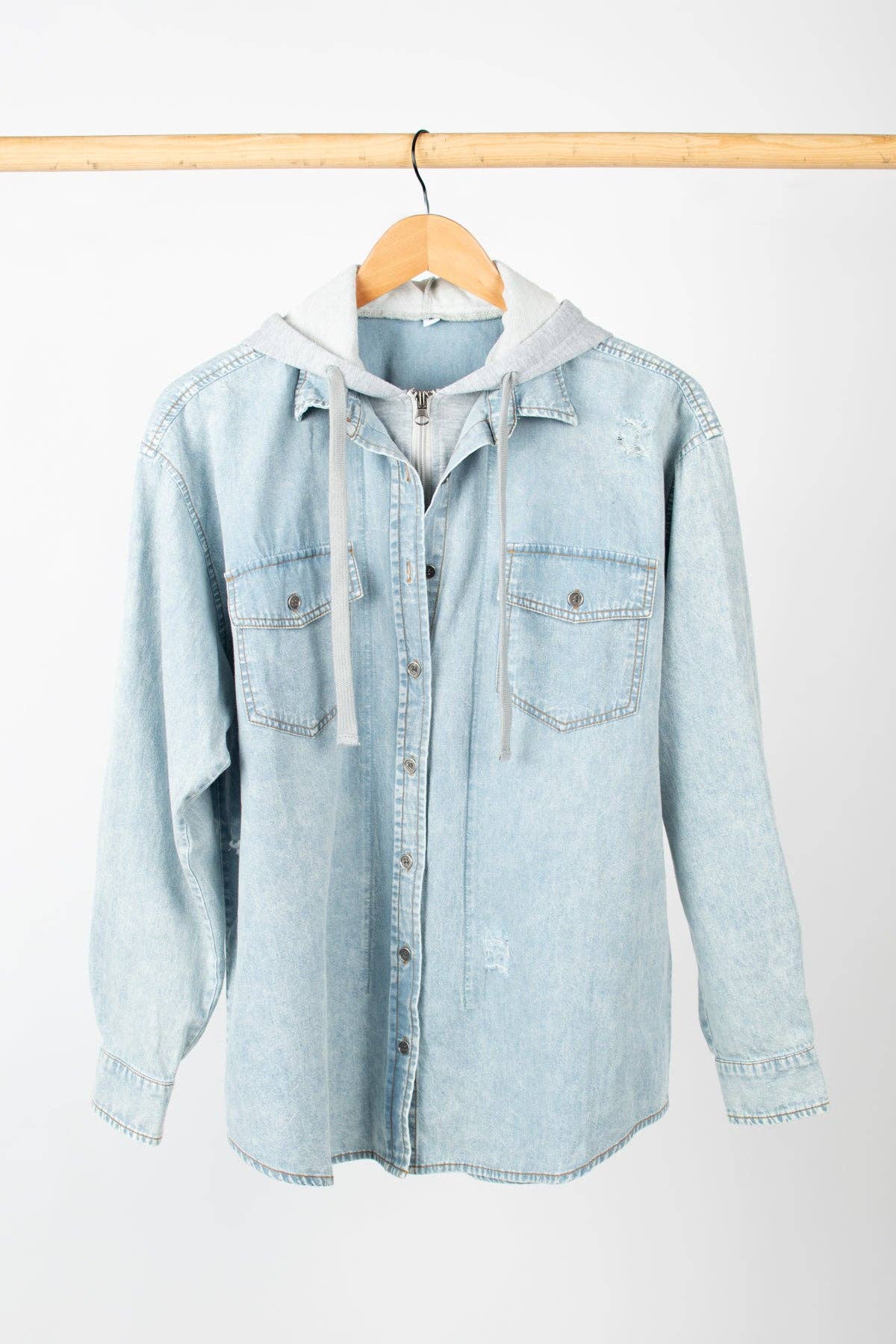 Lightweight Denim Layering Jacket