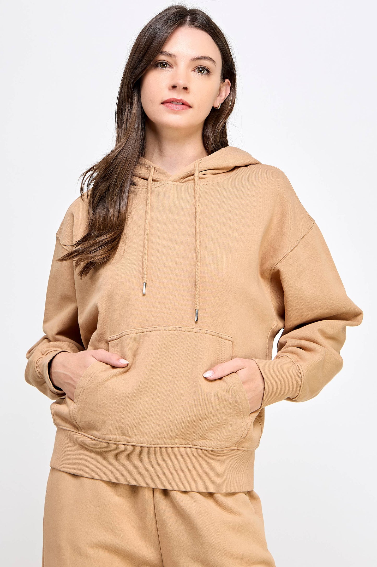 P9005T EVERYDAY SOFT FRENCH TERRY PULL-OVER HOODIE: Black / SMALL