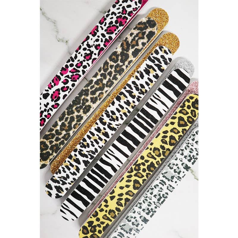 2-pc Multi Nail File Set: MIX COLOR / ONE(12)