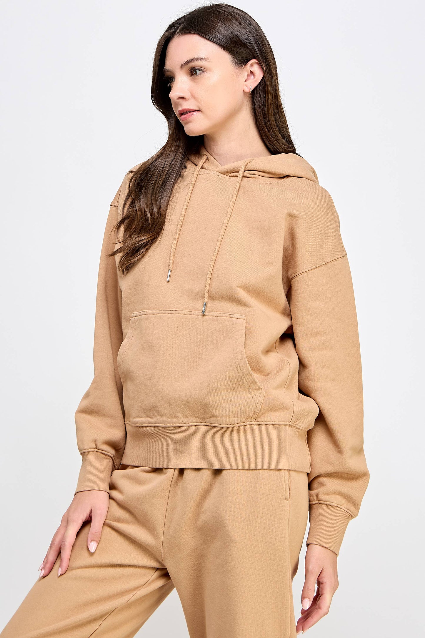 P9005T EVERYDAY SOFT FRENCH TERRY PULL-OVER HOODIE: Black / SMALL
