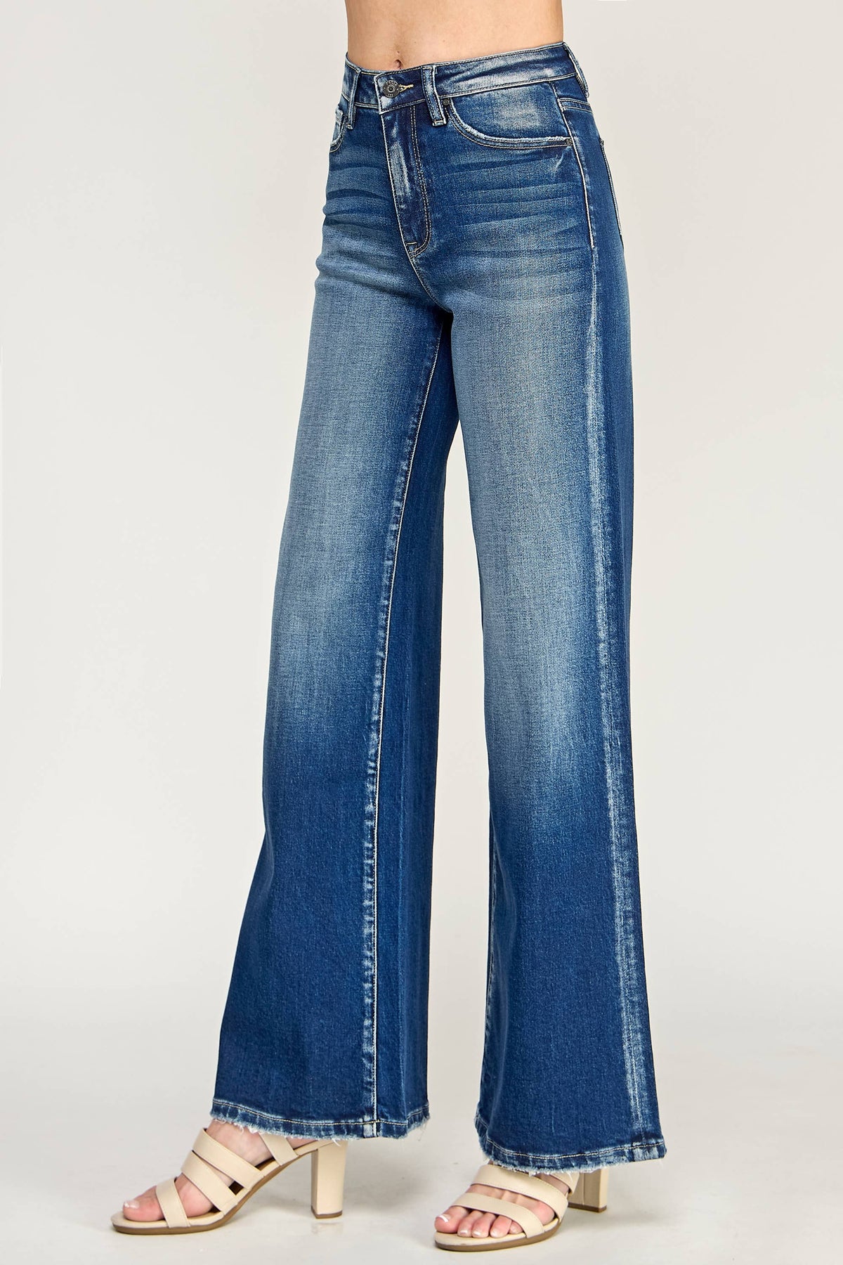 P7028W-DM SUPER SOFT TOUCH HIGH RISE COMFORT WIDE LEG#1