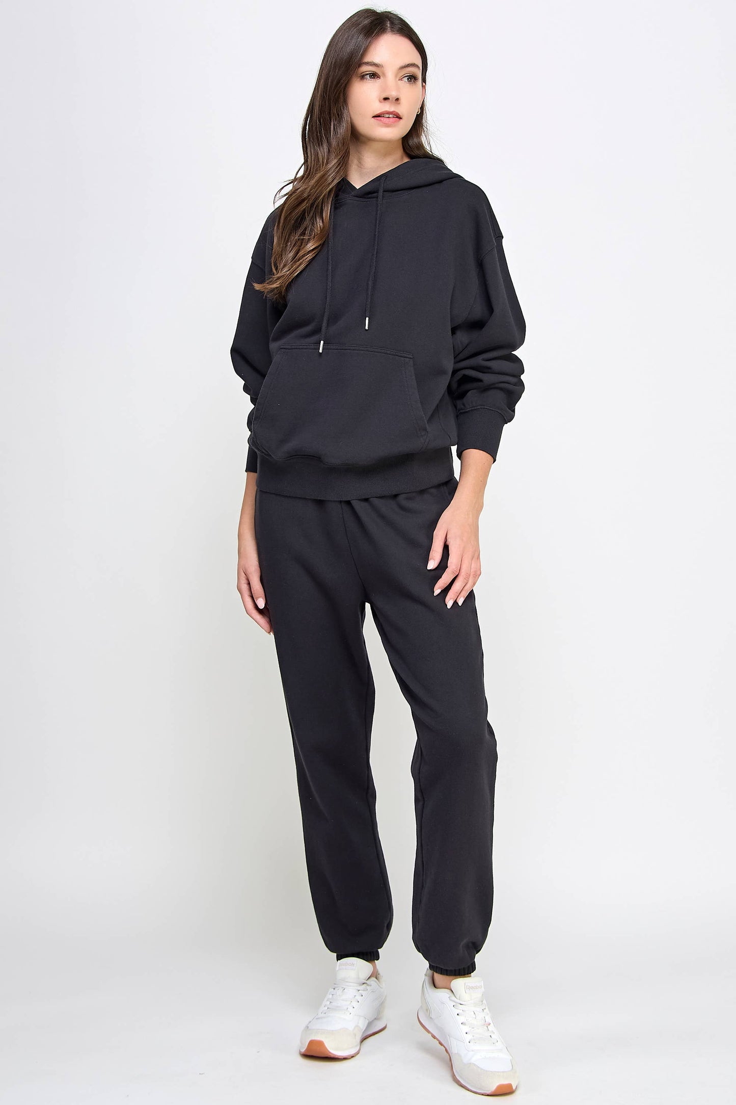 P9005T EVERYDAY SOFT FRENCH TERRY PULL-OVER HOODIE: Gray / MEDIUM