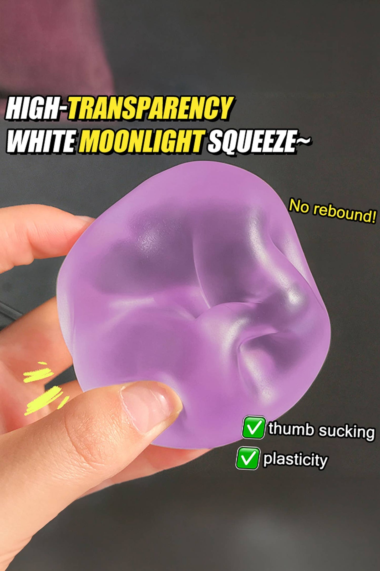 Purple Blob Squishy