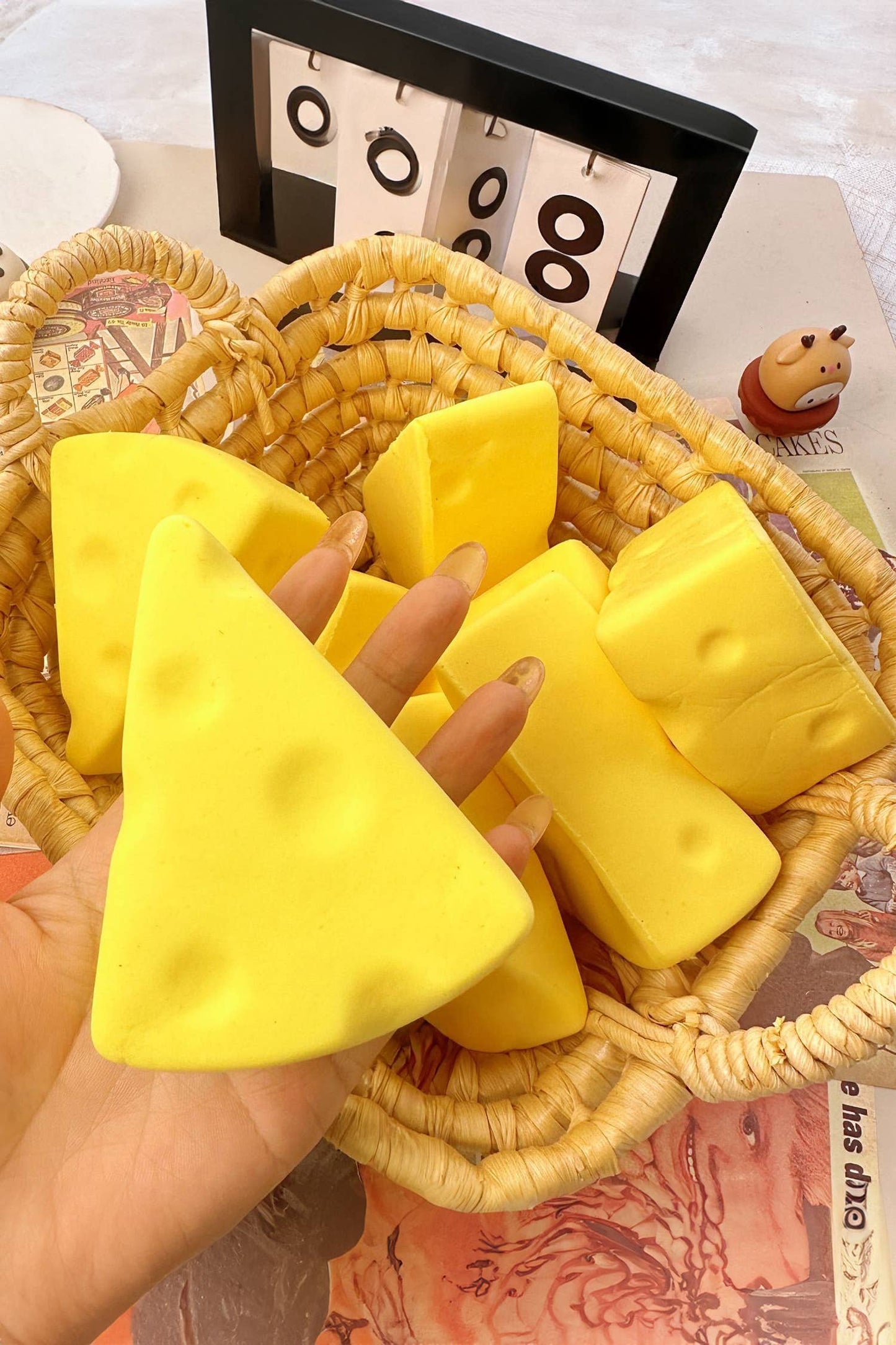 Cheese Slice Slow Rising Squishy