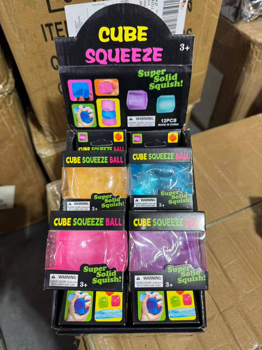 HOT TRENDY Squishy Cubes - Solid Colors