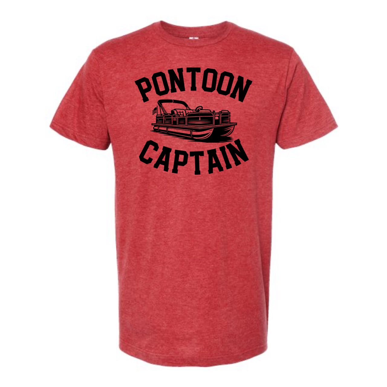 PONTOON CAPTAIN T-SHIRT | LAKE DAY | RIVER | BEACH: MAUVE