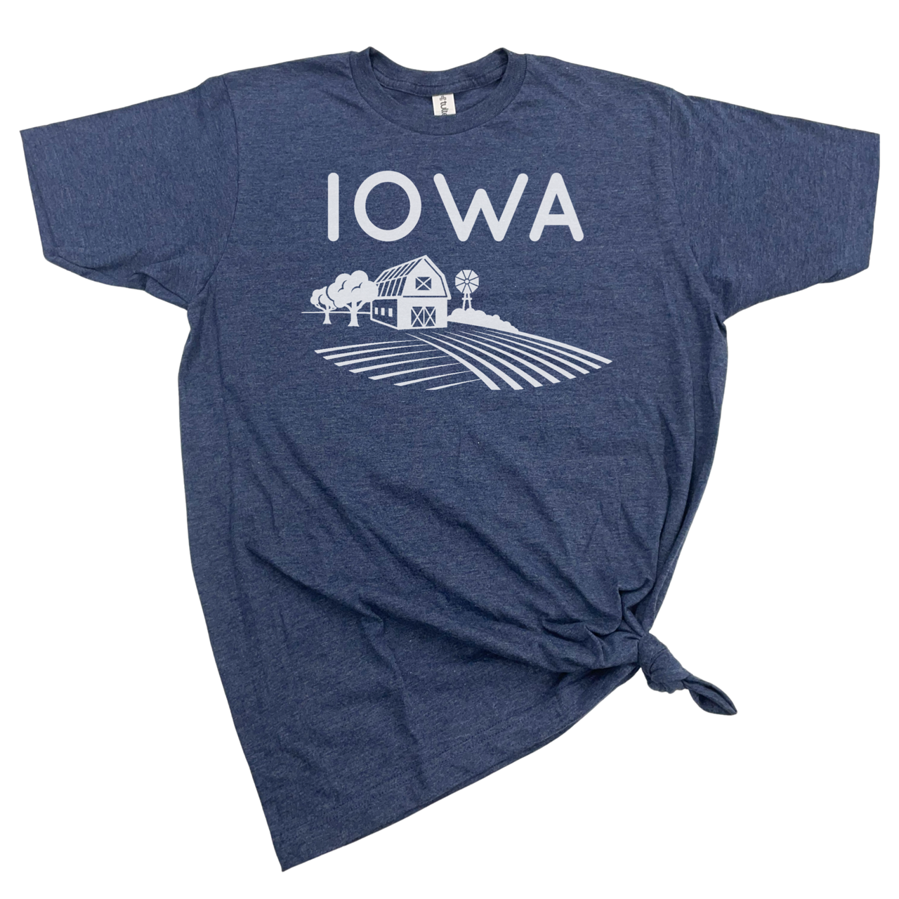 IOWA FARMLAND T-SHIRT MAUVE