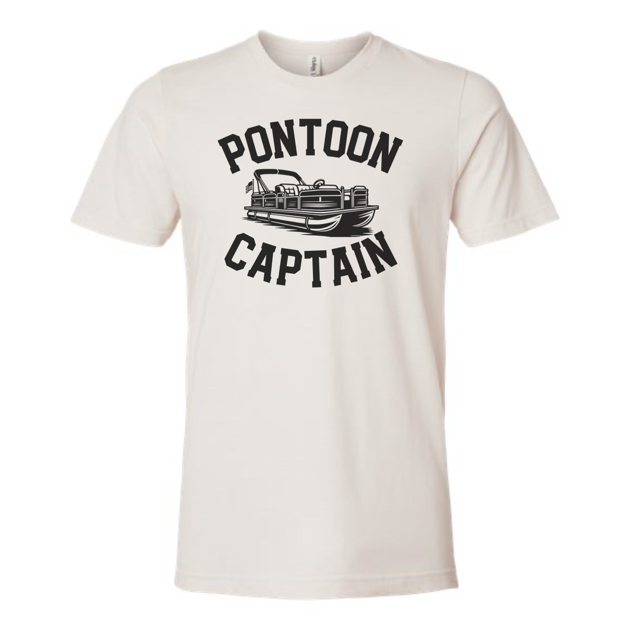 PONTOON CAPTAIN T-SHIRT | LAKE DAY | RIVER | BEACH: MAUVE